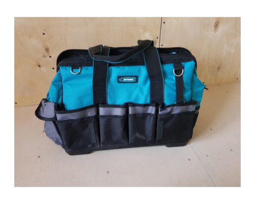 Сумка для инструмента GROSS Handwerker, 42 кармана, пластик, дно, наплечный ремень 90273