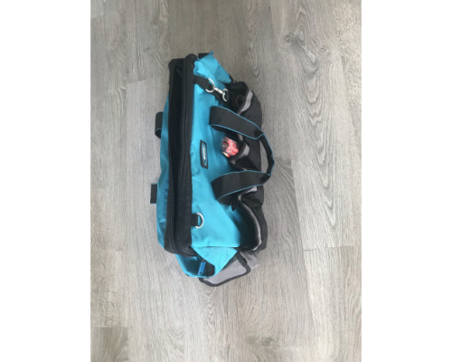 Сумка для инструмента GROSS Handwerker, 42 кармана, пластик, дно, наплечный ремень 90273