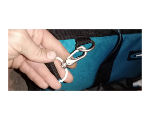 Сумка для инструмента GROSS Handwerker, 42 кармана, пластик, дно, наплечный ремень 90273