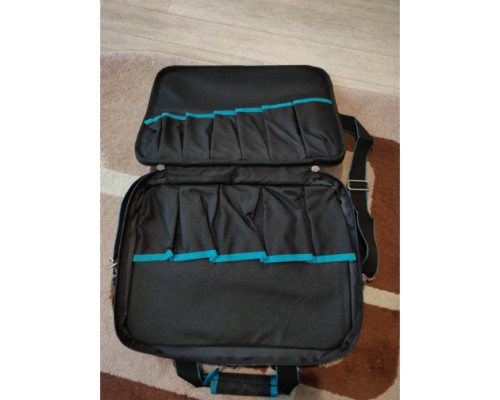 Сумка для инструмента GROSS  Meister, 31 карман, отсек для ноутбука, наплечный ремень 90271