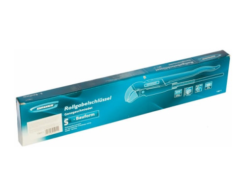 Трубный рычажный ключ №1 тип S GROSS 15611