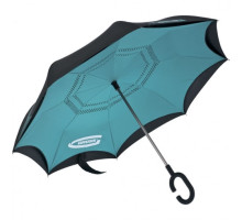 Зонт-трость обратного сложения GROSS, эргономичная рукоятка с покрытием Soft 69701