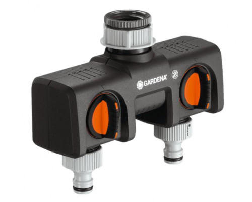 Распределитель двухканальный 3/4"-1" Gardena 08193-20.000.00 Распределитель двухканальный 3/4"-1" Gardena 08193-20.000.00