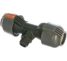 Соединитель T-образный 25 мм x 1/2” - наруж резьба Gardena 02786-20.000.00