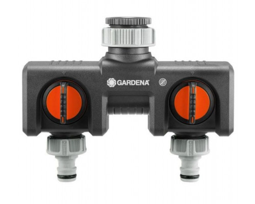 Распределитель двухканальный 3/4"-1" Gardena 08193-20.000.00 Распределитель двухканальный 3/4"-1" Gardena 08193-20.000.00