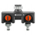 Распределитель двухканальный 3/4"-1" Gardena 08193-20.000.00