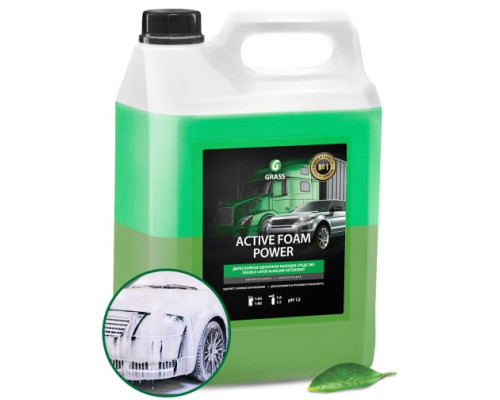Активная пена для грузовиков и легковых а/м Grass Active Foam Power 6 кг 113141