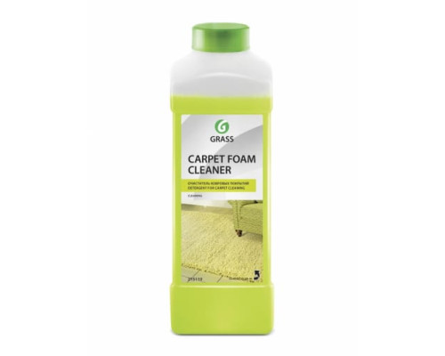 Чистящее средство для чистки ковров диванов Carpet Foam Cleaner GRASS 1л химчистка мебели пятновыводитель 215110