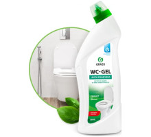Чистящее средство для сантехники ванной кухни унитаза от ржавчины Grass WC gel флакон 1000 мл 125437