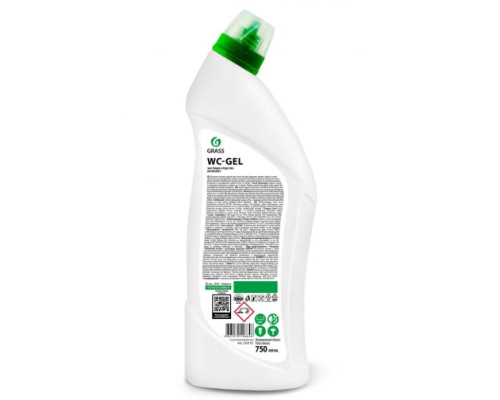 Чистящее средство для сантехники ванной кухни унитаза от ржавчины Grass WC gel 750 мл 219175 Чистящее средство для сантехники ванной кухни унитаза от ржавчины Grass WC gel 750 мл 219175