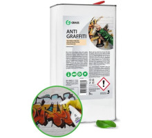 Чистящее средство для удаления пятен универсальный очиститель растворитель GRASS (ГРАСС) антиграфитти  Antigraffiti 5л 140101