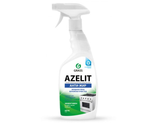 Чистящее средство жидкость для удаления жира для кухни GRASS Азелит AZELIT Анти жир спрей 600 мл 218600 Чистящее средство жидкость для удаления жира для кухни GRASS Азелит AZELIT Анти жир спрей 600 мл 218600