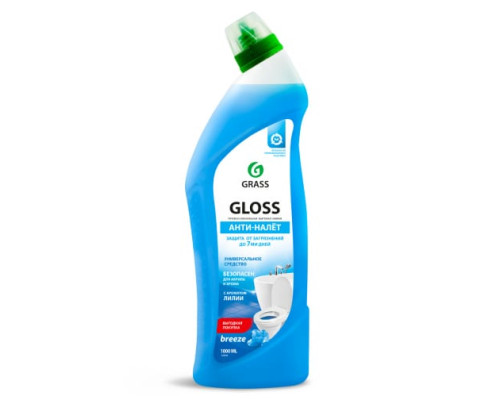 Чистящий гель для ванны и туалета Grass Gloss Breeze 1 л 125542