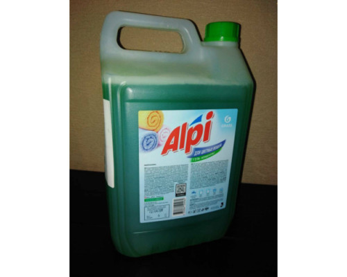 Гель для стирки белья Grass ALPI 5 кг универсальное концентрированное жидкое средство для цветных вещей 125186