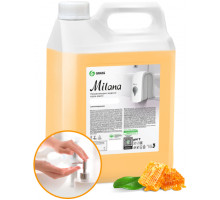 Мыло жидкое увлажняющее Grass Milana молоко и мед для рук тела 5 л 126105