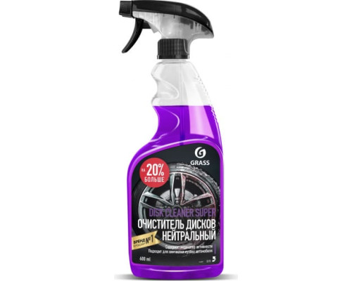 Очиститель дисков и кузова Grass Disk Cleaner Super 600 мл 110405 Очиститель дисков и кузова Grass Disk Cleaner Super 600 мл 110405