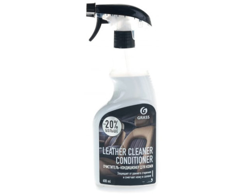 Очиститель-кондиционер кожи Grass Leather Cleaner Conditioner 600 мл 110402 Очиститель-кондиционер кожи Grass Leather Cleaner Conditioner 600 мл 110402