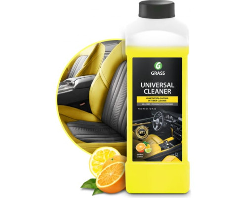 Очиститель салона Universal cleaner Grass высокопенный, 1 л 112100 Очиститель салона Universal cleaner Grass высокопенный, 1 л 112100