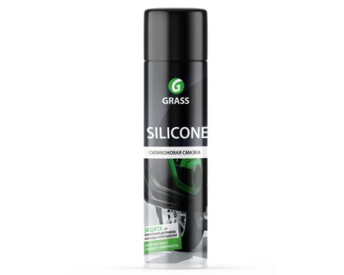 Силиконовая смазка (аэрозоль 400 мл) Grass Silicone 110206 Силиконовая смазка (аэрозоль 400 мл) Grass Silicone 110206