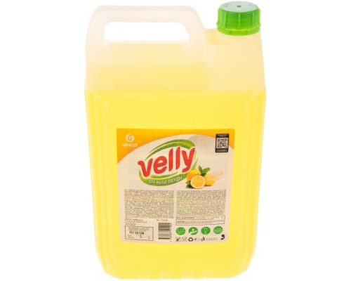 Средство для мытья посуды Grass Velly лимон, 5 кг 125428 Средство для мытья посуды Grass Velly лимон, 5 кг 125428