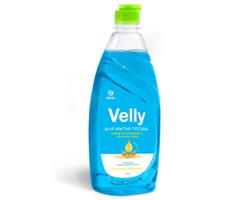 Средство для мытья посуды Grass Velly нежные ручки, 500 мл 125382 Средство для мытья посуды Grass Velly нежные ручки, 500 мл 125382