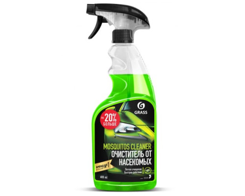 Средство для удаления следов насекомых Grass Mosquitos Cleaner 600 мл 110372 Средство для удаления следов насекомых Grass Mosquitos Cleaner 600 мл 110372