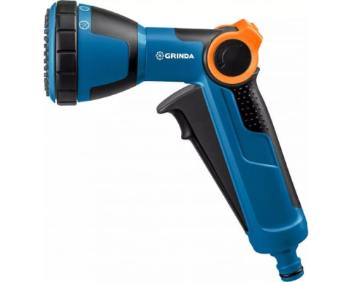 Душевой поливочный пистолет с регулятором напора GRINDA PROLine X-S 4 режима 429165