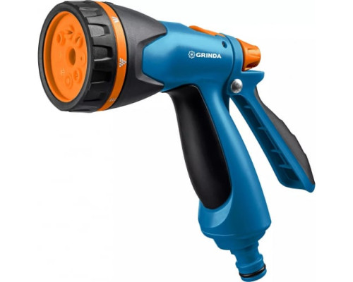 Двухкомпонентный поливочный пистолет GRINDA PROLine B-8 8 режимов 429110 Двухкомпонентный поливочный пистолет GRINDA PROLine B-8 8 режимов 429110
