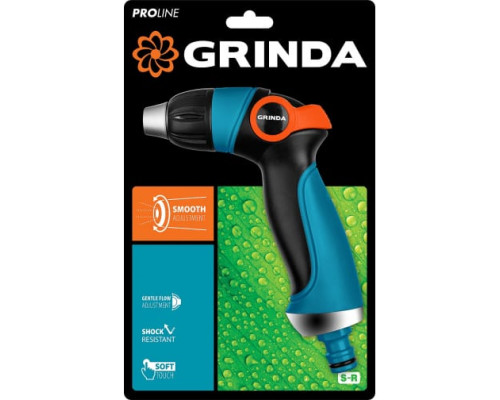 Поливочный пистолет с плавной регулировкой напора GRINDA PROLine S-R 429101