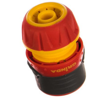 Соединитель пластмассовый с запирающим механизмом 1/2" Premium Grinda 8-426427