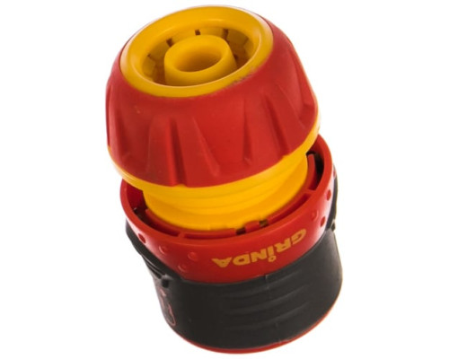 Соединитель пластмассовый с запирающим механизмом 1/2" Premium Grinda 8-426427