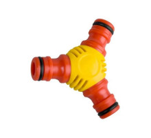 Тройник пластмассовый с TPR Premium Grinda 8-426439