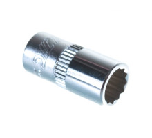 Головка торцевая 1/4” 08 12-ти гранная L=25мм JTC 22608