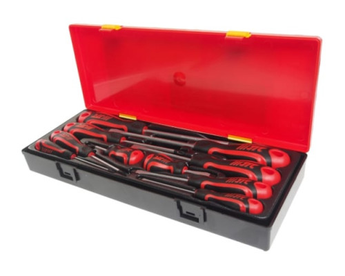 Набор усиленных отверток в кейсе 10 шт JTC K7102