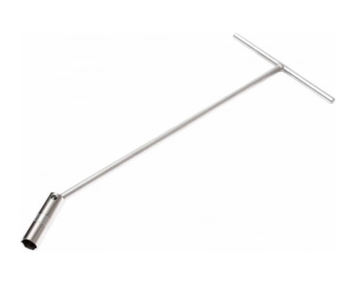 Свечной карданный Т-образный магнитный ключ 16мм, 5/8", 450мм JTC-3649