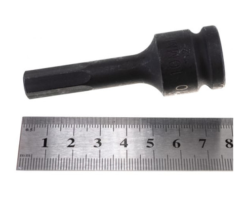 Бита-головка ударная 1/2" HEX 10х78 мм JTC 447910