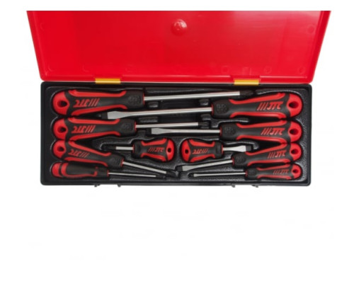 Набор усиленных отверток в кейсе 10 шт JTC K7102