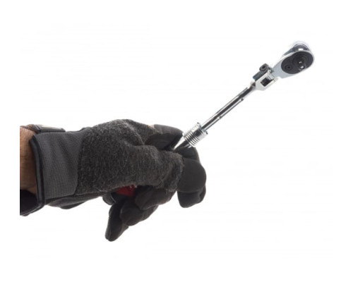 Шарнирный ключ-трещотка 1/4", 72 зуб, 175-225мм JTC-5028