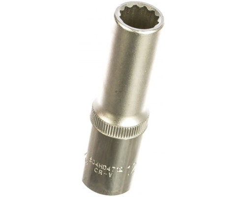 Головка торцевая глубокая 12-гранная (1/2"DR; 12 мм) Jonnesway S04HD4712 Головка торцевая глубокая 12-гранная (1/2"DR; 12 мм) Jonnesway S04HD4712