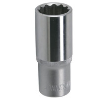 Головка торцевая глубокая 12-гранная (1/2"DR; 8 мм) Jonnesway S04HD4708