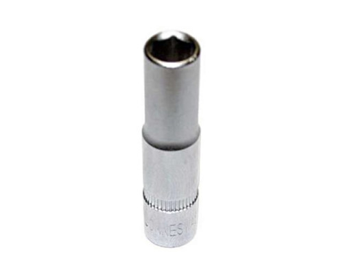 Головка торцевая глубокая 1/4" DR (4,5 мм) Jonnesway S04HD21045 Головка торцевая глубокая 1/4" DR (4,5 мм) Jonnesway S04HD21045