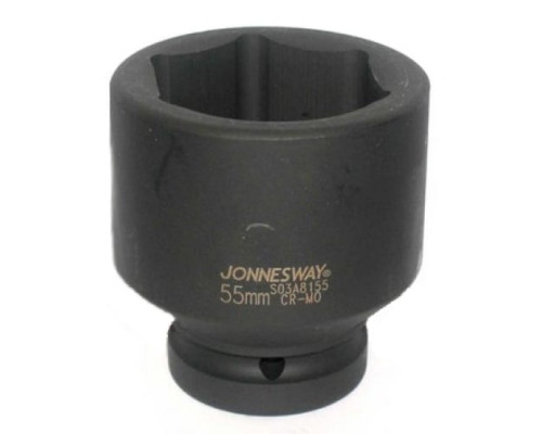 Головка торцевая ударная (6-гранная; 1"DR; 55 мм) Jonnesway S03A8155