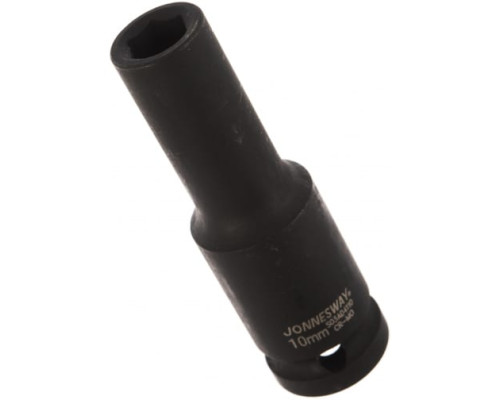 Головка торцевая ударная глубокая (6-гранная; 1/2"DR; 10 мм) Jonnesway S03AD4110 Головка торцевая ударная глубокая (6-гранная; 1/2"DR; 10 мм) Jonnesway S03AD4110