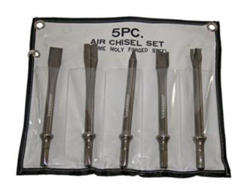 Комплект длинных зубил для пневматического молотка 5 шт JAH-6833H Jonnesway 47515