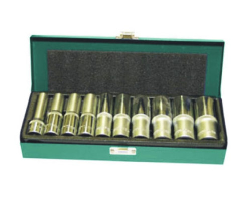 Комплект глубоких торцевых головок 1/2"DR 10-24 мм Jonnesway S04HD411S Комплект глубоких торцевых головок 1/2"DR 10-24 мм Jonnesway S04HD411S