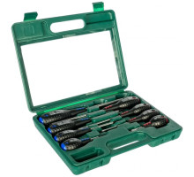 Набор шлицевых и крестовых отверток Jonnesway FULL STAR 8 пр. D04PP08S 47072