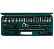 Набор торцевых дюймовых головок 1/2"DR 3/8"-1-1/4" Jonnesway S05H4219S