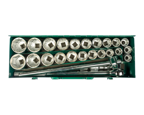 Набор торцевых дюймовых головок 27 предметов Jonnesway S04H6327S