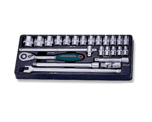 Набор торцевых головок 1/2"DR 10-32 мм 24 предмета (ложемент) Jonnesway S04H4524ST (S04H4524SP) Набор торцевых головок 1/2"DR 10-32 мм 24 предмета (ложемент) Jonnesway S04H4524ST (S04H4524SP)