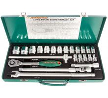 Набор торцевых головок 1/2"DR Jonnesway 10-32 мм S04H4524S